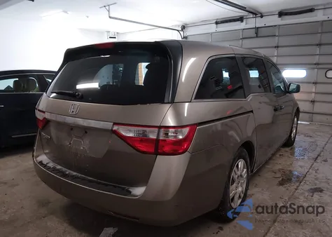 2011 Honda Odyssey Lx из США, поврежденный, VIN 5FNRL5H20BB040505